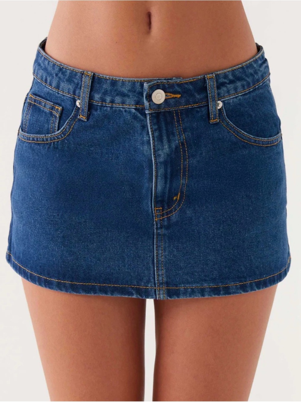 Denim Mini Skirt